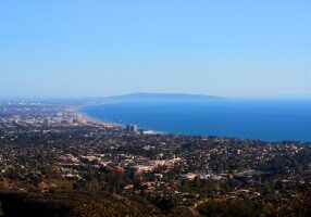 Pacific Palisades Aerial View